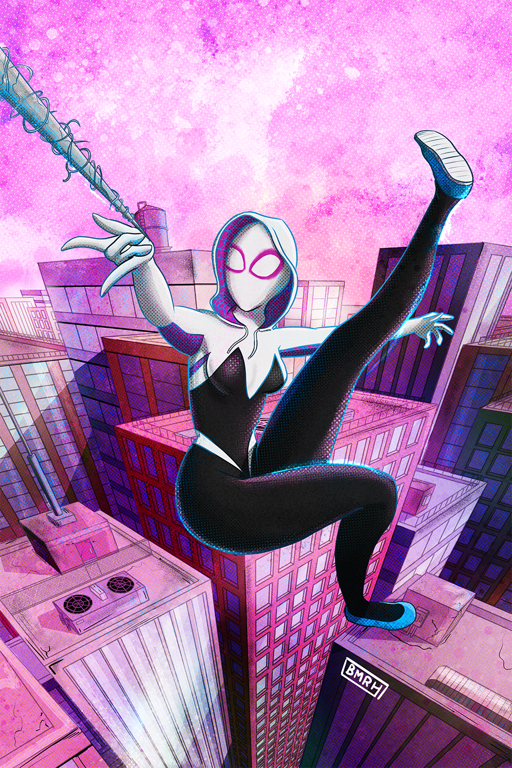 Spider-Gwen Ben MR Hall